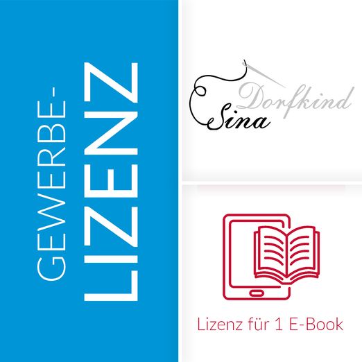 Gewerbelizenz - Einzelebook - Schnittmuster eBook