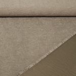 Satin - Cupro Touch Uni Khaki Gewaschen