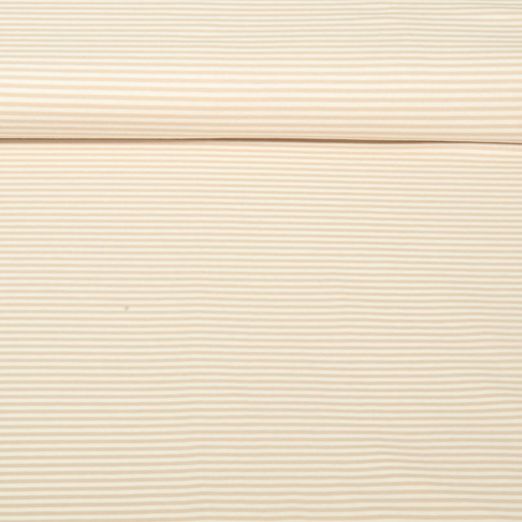 Jacquard Jersey - Streifen Mini Ecru Beige