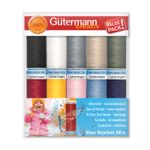 Gütermann Allesnäher - Water Repellent - Set - 10x100m-3