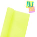 Jelly Vinyl - 30 x 135cm - neongelb