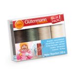 Gütermann Allesnäher - Water Repellent - Set Erdtöne - 4x100m-0