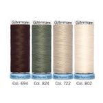 Gütermann Allesnäher - Water Repellent - Set Erdtöne - 4x100m-1