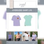 Oversized Shirt - Lys - Schnittmuster eBook-1