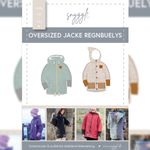 Oversized Jacke - Regnbuelys 128-170 - Schnittmuster eBook-1