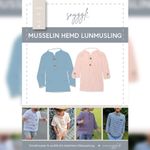 Musselin / Leinen Hemd - Lunmusling 56-170 - Schnittmuster eBook-1