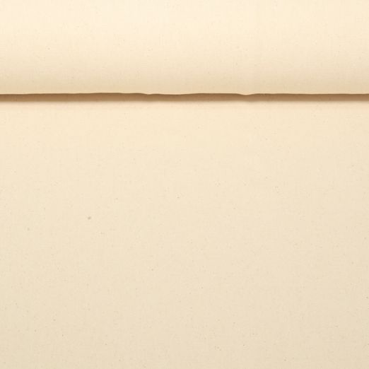 Baumwoll-Canvas - Extrabreit Uni Natur