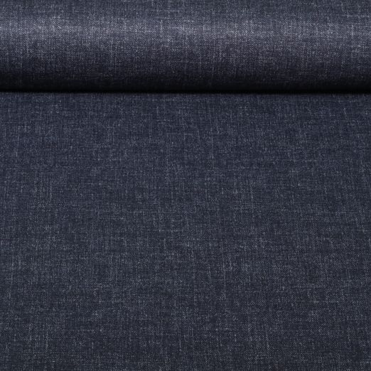 Romanit-Jersey -  Jeansoptik Navy