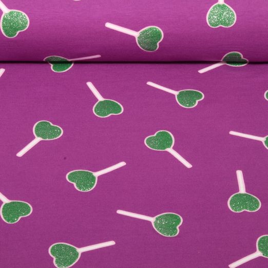 Jersey - Lollis Glitzer Lila
