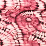 Popeline viscose - Impression digitale Batik Vieux rose