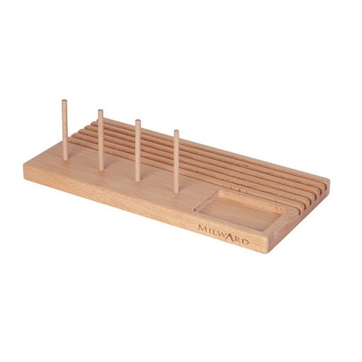 MILWARD Ruler Rack - Linealorganizer aus Holz - groß