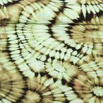 Popeline viscose - Impression digitale Batik Vert