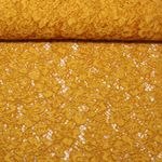 Kantstof - effen okergeel