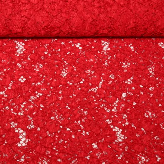 Spitzenstoff Johanna - Uni Rot