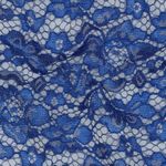 Kantstof - effen koningsblauw