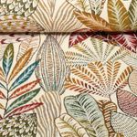 Gobelin - Grandes feuilles Ecru