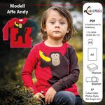 Pullover - Affe - Schnittmuster eBook-4