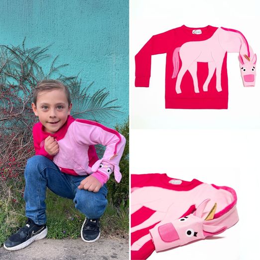Pullover - Einhorn - Schnittmuster eBook