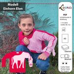 Pullover - Einhorn - Schnittmuster eBook-1
