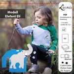 Pullover - Elefant - Schnittmuster eBook-1