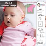 T-Shirt - Schwein - Schnittmuster eBook-1
