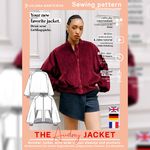Bomberjacke - Audrey - Schnittmuster eBook-1