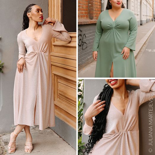 Jerseykleid - The Fiona Dress - Schnittmuster eBook