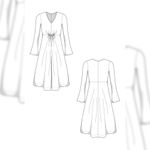 Jerseykleid - The Fiona Dress - Schnittmuster eBook-1