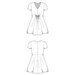 Jerseykleid - The Tilly Dress - Schnittmuster eBook-1