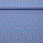 Coton enduit - Cercles Bleu