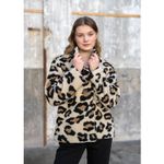 Teddyfleece - Leo XL Ecru Braun-1