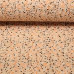 Teddyfleece - Tweed Gesprenkelt Beige Orange-0