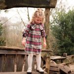 Baumwoll-Flanell - Kariert Beige Multicolor-1