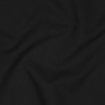 Tkanina kalhot gabardén - černá křížová strečová