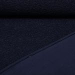 Teddyfleece - Boucle Doubleface Uni Marine