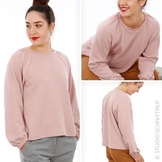Sweat raglan - MADAME CAJA - Patron numérique