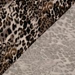 Viskos satin - Klassisk leogrå