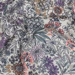 Popelín de algodón - flores del prado crudo multicolor