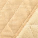 Fourrure synthétique large - piqué Beige Ecru Fourrure synthétique large - piqué Beige Ecru
