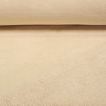 Scuba - Uni Creme mit Fellabseite