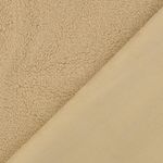 Scuba - Uni Crème avec envers en fourrure