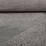 Scuba - Uni Gris avec envers en fourrure