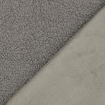 Scuba - Uni Gris avec envers en fourrure