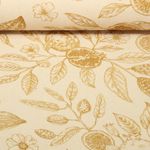 Coton - Torchon de cuisine Grenade Beige Ocre