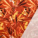 Viskossatin - digitaltryck blad koppar