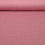 Økologisk Jersey - Albstoffe Jacquard Knit Knit Altrosa