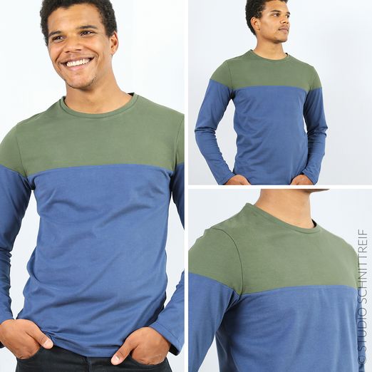 T-shirt manches longues - MONSIEUR LEVI - Patron numérique