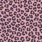 Tissu pour vestes de pluie - Aqua Protect imprimé digital Leo vieux rose