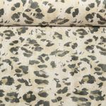 Cord - Stretch Leo Groß Ecru