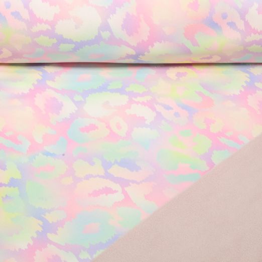 Softshell - Digitaldruck Leo Rosa Pastell